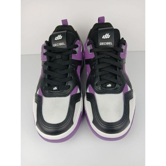 Decibel Shoes Men's Size US 10  Purple/White/Black DBVOL1, New Without Box - Picture 4 of 13